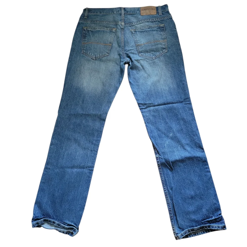 TWO Aeropostale Blue Jeans Sz.31 x 32 Essex STRAIGHT leg